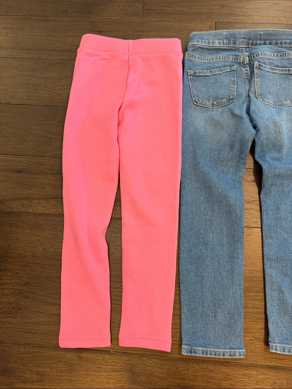 Old Navy Girls Jeans & Pink Sweatpants Set of 3 - Size 6/7 - C34-105